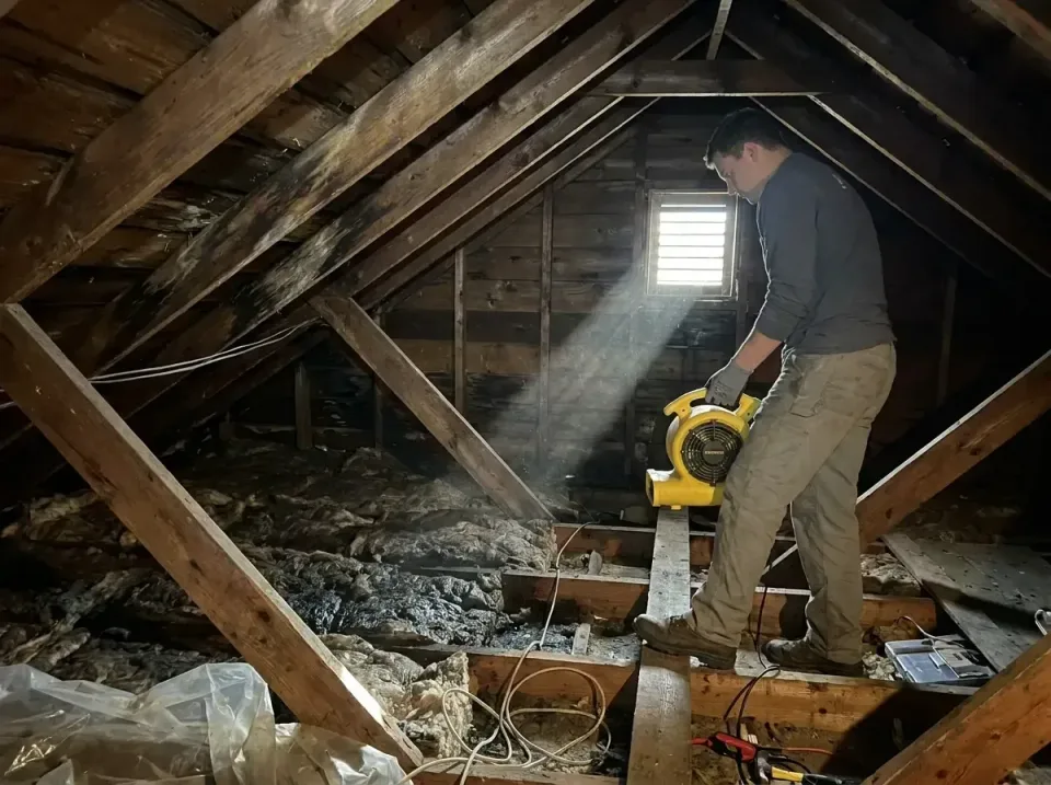 attic-water-damage-drying-proc-007 — frequently asked questions, Emergency Water Extraction & 24/7 Flood Response in Carver,…